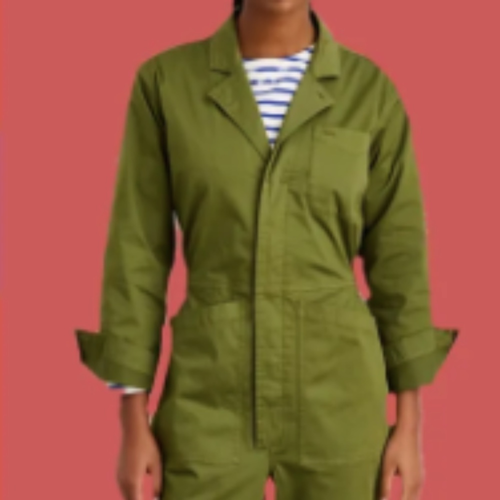 Big Bud Press Everyday Jumpsuit - Olive sz XXS (fits 0-2)